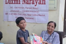 Mandir Murti distributed stationary - 1