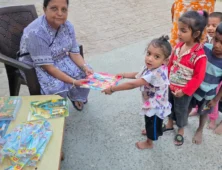 Mandir Murti distributed stationary - 11