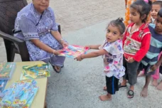 Mandir Murti distributed stationary - 11